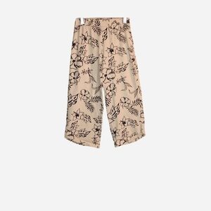 Zara Kids Tropical Hibiscus Culottes - Size 8
